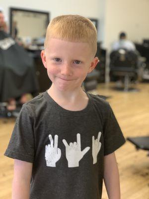 Another awesome haircut!