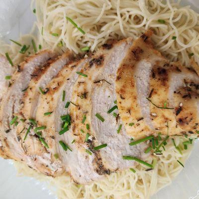 Chicken and pasta