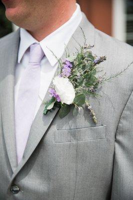 Wedding Boutonniere/Groom/Groomsmen