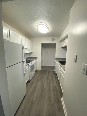 Remodeled kitchen