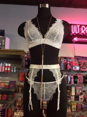 Bridal lingerie inspo found at Sexy Blue Boutique in Ogden!