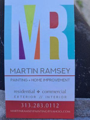 Martin Ramsey Painting and Home Improvement