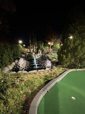 Putt putt course