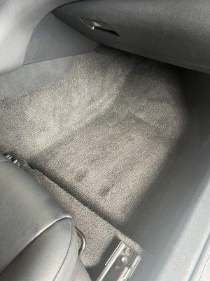 Mold cleaned out of Toyota Camry