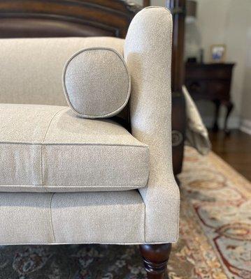 Did you know we also do upholstery? Give your treasured furniture a refresh, we can help!