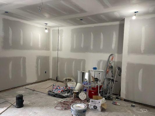 Quality drywall finish work