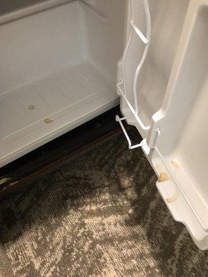 Refrigerator stains