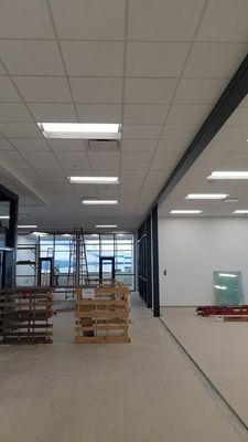 New Construction Office Lighting