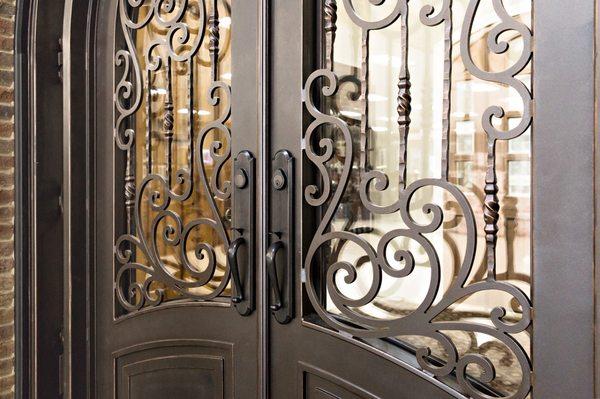 Beautiful iron doors