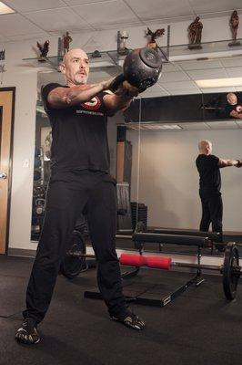 Learn to safely swing a kettlebell with me today!