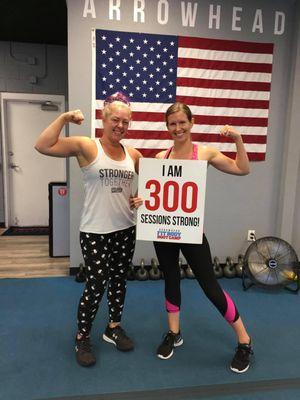 Hit 300 sessions with Coach J