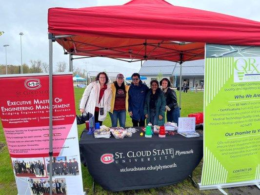 Cold morning, muddy, windy, with great attitudes it then turned to a great day of fun! We let lots of families know we are co...