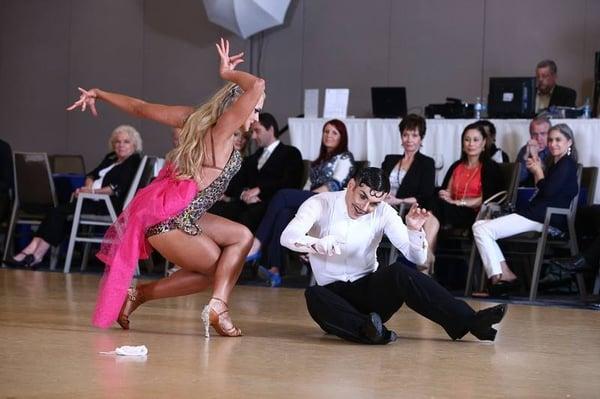 Show Performance. Houston Dancesport Championship 2014.
www.ulianadance.com