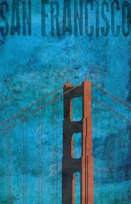 Unpublished San Francisco poster.