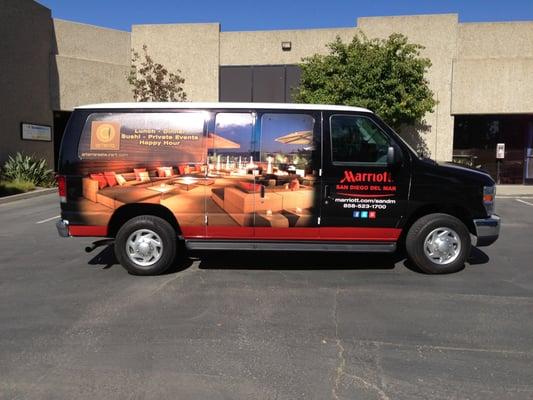 Marriott Van Wrap