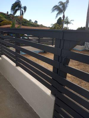 We can event install your next fence project to enhance your property and provide security