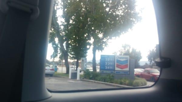 Cheapest chevron in town, well in San Jose only. And its priced the same as Credit&Debit. No fees.