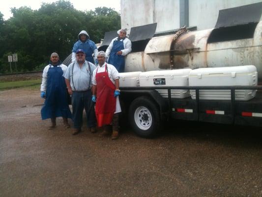 Donations of Smoked Sausage going to West to feed the victims of the fertilizer blast.