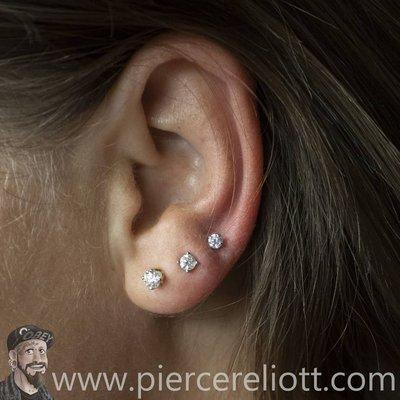 Lobe piercing