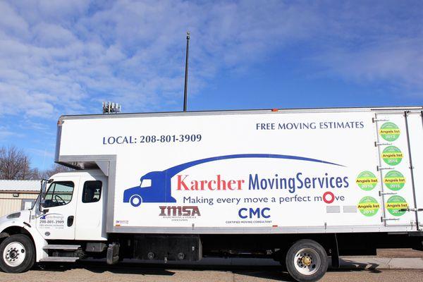 Karcher Moving - Free Estimates: 208-801-3909