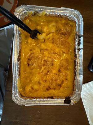 Traditional. Just a four cheese Mac but still, "pretty pretty good"