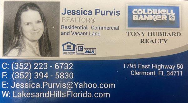 Jessica Purvis with Coldwell Baker Tony Hubbard Realty