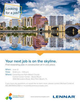 Hey South Florida, are you an electrician, carpenter, drywall technician, plumber, or other construction trade worker ready t...