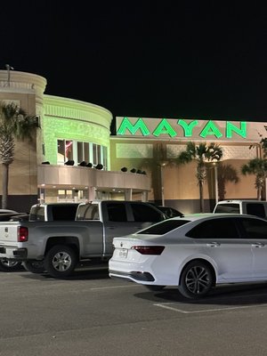 Entrance to the theater