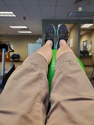 Last Knee & Leg Exercise = Glutes before Ice Packs.  5/31/2023