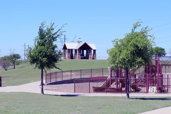 Covered picnic area