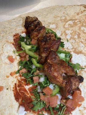 Pork wrap