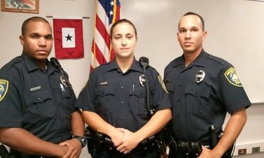 Amherst Police officers.