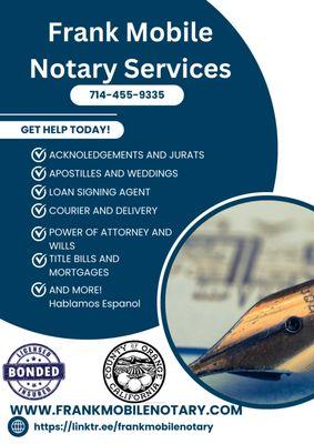 Frank Mobile Notary