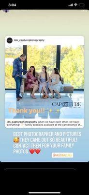 Family photos captured by Captured Photography!