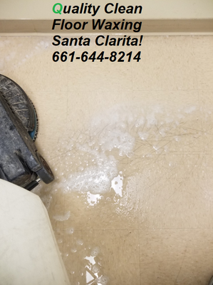 Floor Waxing Santa Clarita!