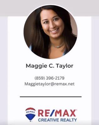 Maggie Taylor-RE/MAX Creative Realty