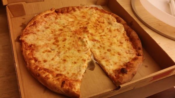 Large extra cheese $13.50