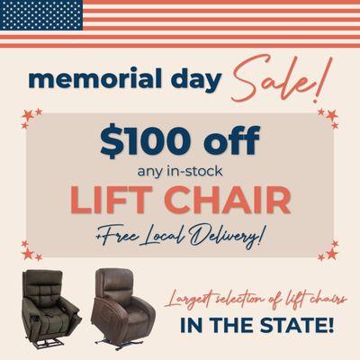 Memorial Day Sale!