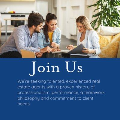 Work with us!