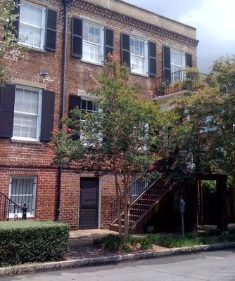 This beautiful townhome was built in 1855.