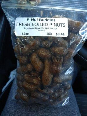 Gotta love boiled peanuts in the door of the beer section! SC living!