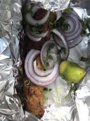 Chicken Seekh Kebab