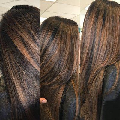 Caramel Ombré