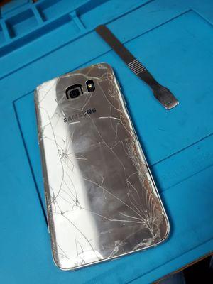 Cracked rear screen on Samsung S7 edge