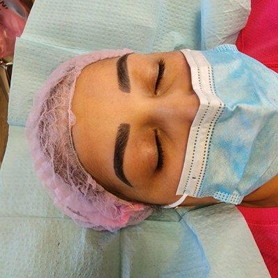 Microblading Eyebrows by Kristal