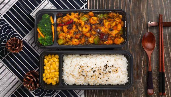 Spicy Crawfish Bento