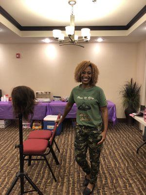 Owner- Latrice at Crown-N-Glory Braiding Workshop