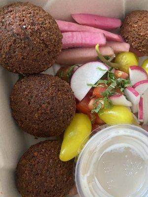 6 Pieces Falafel Plate