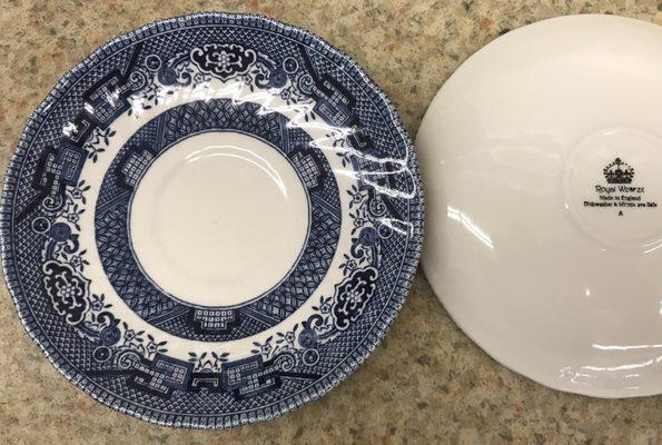 Gorgeous plates made in England