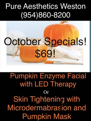 October Facial Special $69!